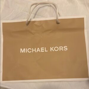 Michael Kors Beige Shopping Bag